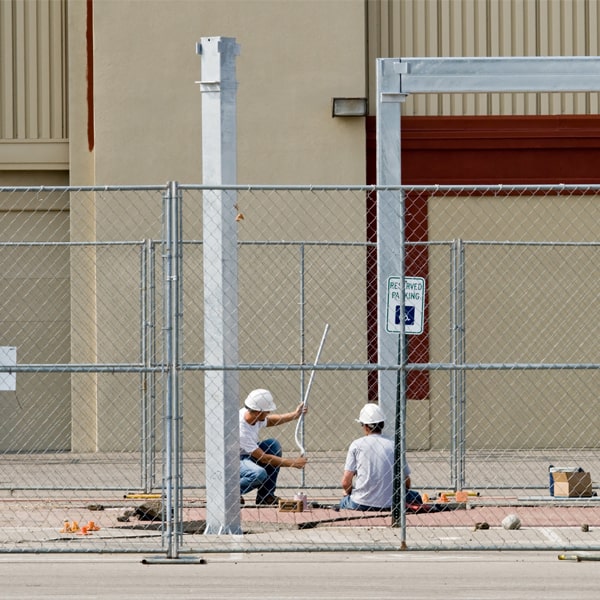 how long can i lease the temporary fence for my construction site or event in Briar Creek